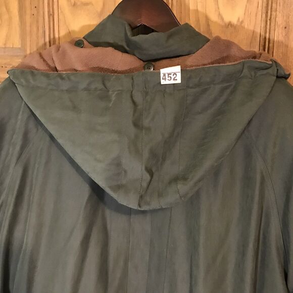 Braetan Dark Green Zip Parka with Removable Hood & Fleece Liner Men's 2X Pockets - Picture 12 of 14